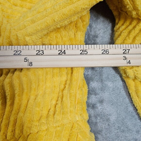 Color Me Cotton Womens XXL Jacket Yellow Corduroy Annabelle Hooded Coat CMC - Picture 8 of 9